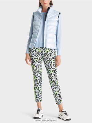 Marc Cain A "újragondoljunk együtt" steppelt mellény lágy porkék ruházat 2486DN260 Marc Cain Cipő