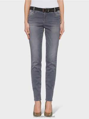 Marc Cain Alapos mosott farmer szürke ruházat 2486DN833 Marc Cain Cipő