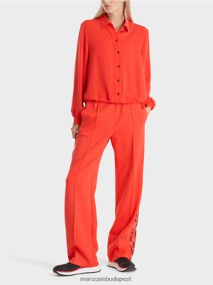 Marc Cain Blúz húzózsinórral táborozó ruházat 2486DN847 Marc Cain Budapest