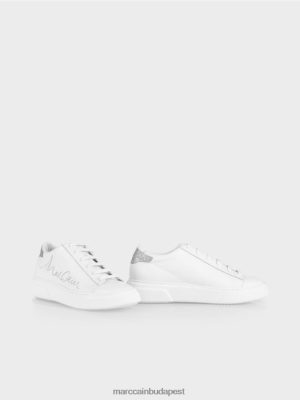 Marc Cain Csípje fel a cipőt betűkkel fehér cipő 2486DN1552 Marc Cain Budapest