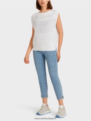 Marc Cain Csúszás 100% -ban Németországban készült piszkosfehér ruházat 2486DN1164 Marc Cain Táska