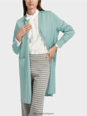 Marc Cain Elegáns blúz hímzéssel piszkosfehér ruházat 2486DN878 Marc Cain Cipő