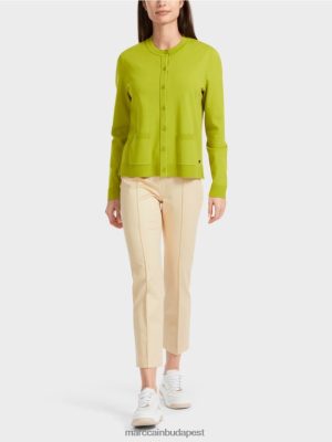 Marc Cain Kardigan "Együtt gondolkozz" fényes olajzöld ruházat 2486DN351 Marc Cain Táska