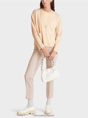 Marc Cain Kardigan "Együtt gondolkozz" sötét krém ruházat 2486DN321 Marc Cain Táska