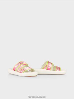 Marc Cain Kortárs szandál MC betűkkel fehér cipő 2486DN1603 Marc Cain Budapest