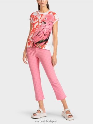 Marc Cain "Németországba kötött pulóver" fényes rózsaszínű ruházat 2486DN1167 Marc Cain Táska