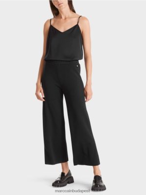 Marc Cain Németországban kötött gyapjú nadrág fekete ruházat 2486DN530 Marc Cain Cipő