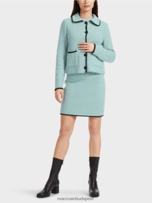 Marc Cain Németországban kötött mini szoknya sötét égkék ruházat 2486DN471 Marc Cain Táska