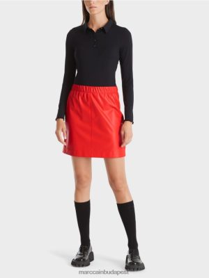 Marc Cain Polo ing bordázott mezben fekete ruházat 2486DN1270 Marc Cain Budapest