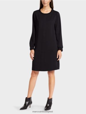 Marc Cain Rövid, sportos ruha fekete ruházat 2486DN136 Marc Cain Budapest