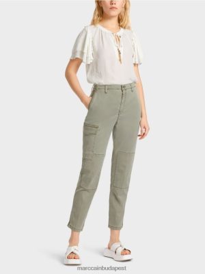 Marc Cain Radom "újragondoljunk együtt" nadrág mély dzsungel ruházat 2486DN655 Marc Cain Budapest