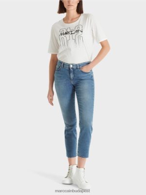 Marc Cain Silea "újragondoljunk együtt" farmer szüreti kék ruházat 2486DN786 Marc Cain Táska