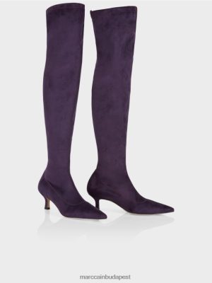 Marc Cain Túlszajjal a cica sarkával árnyékolt szilva cipő 2486DN1587 Marc Cain Táska