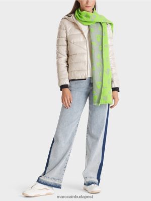 Marc Cain "Tegye át egymással" kültéri kabátot puha hold szikla ruházat 2486DN262 Marc Cain Budapest