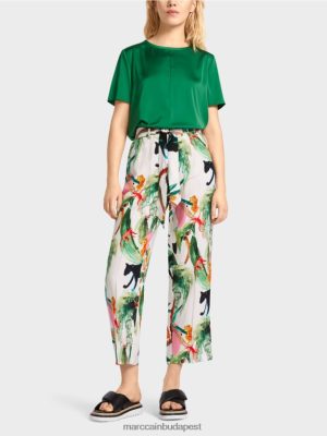 Marc Cain Wardha papírzsák nadrág piszkosfehér ruházat 2486DN654 Marc Cain Táska