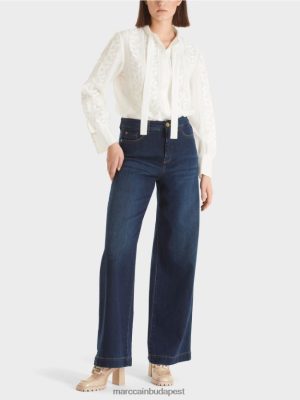 Marc Cain Warri "Rethink együtt" farmer vintage indigó ruházat 2486DN784 Marc Cain Budapest