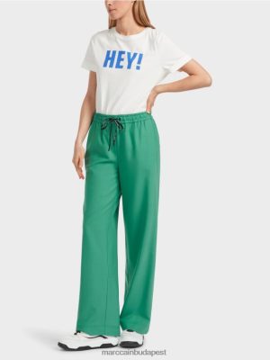 Marc Cain Welby széles lábú nadrág húzóstrukcióval zománc ruházat 2486DN525 Marc Cain Táska