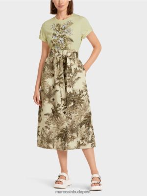 Marc Cain borjúhosszú szoknya puha lélegzet ruházat 2486DN493 Marc Cain Budapest