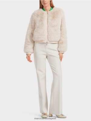 Marc Cain bozontos megjelenés kültéri kabát füst ruházat 2486DN228 Marc Cain Táska