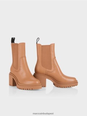 Marc Cain chelsea boka csizma blokk sarokkal fényes karcsú cipő 2486DN1563 Marc Cain Táska