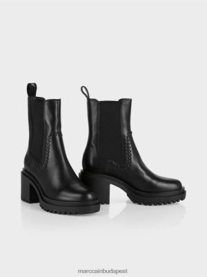 Marc Cain chelsea boka csizma blokk sarokkal fekete cipő 2486DN1591 Marc Cain Budapest