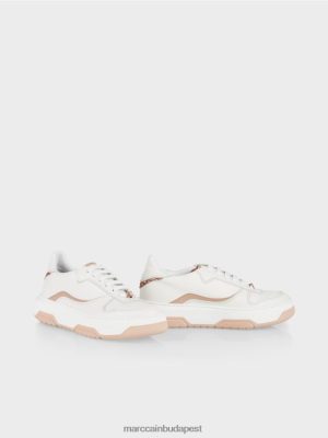 Marc Cain cipők fényes részletekkel homokos bézs cipő 2486DN1555 Marc Cain Budapest