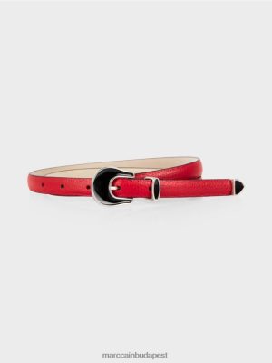 Marc Cain csípőöv a tehénbőrben mélyvörös tartozék 2486DN1714 Marc Cain Budapest