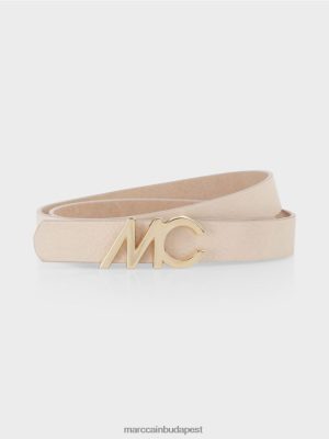 Marc Cain derékszíj logó csatjával sötét krém tartozék 2486DN1680 Marc Cain Táska