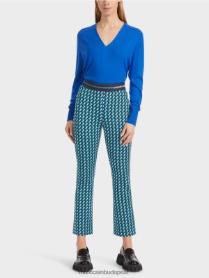 Marc Cain fengyi keskeny egyenes láb nadrág zománc ruházat 2486DN542 Marc Cain Cipő