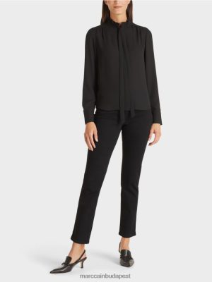 Marc Cain folyó blúz fekete ruházat 2486DN993 Marc Cain Táska