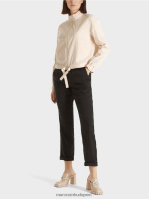 Marc Cain könnyű bluson dzseki krém ruházat 2486DN354 Marc Cain Táska