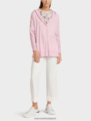 Marc Cain kapucnis kardigán könnyű levendula ruházat 2486DN391 Marc Cain Budapest