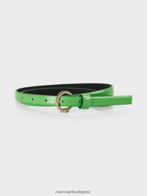 Marc Cain keskeny derék öv a tehénbőr nappána sötét almazöld tartozék 2486DN1662 Marc Cain Táska