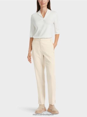 Marc Cain nadrág fushun oldalsó résekkel puha hold szikla ruházat 2486DN559 Marc Cain Budapest