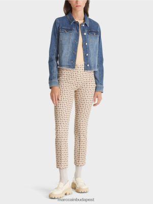 Marc Cain nyújtó mez nadrág sydney sötét krém ruházat 2486DN549 Marc Cain Táska