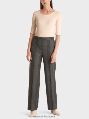 Marc Cain póló 3/4 hosszú ujjú sötét krém ruházat 2486DN1339 Marc Cain Budapest