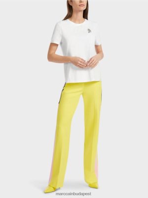 Marc Cain póló madár alkalmazásával fehér ruházat 2486DN1317 Marc Cain Táska