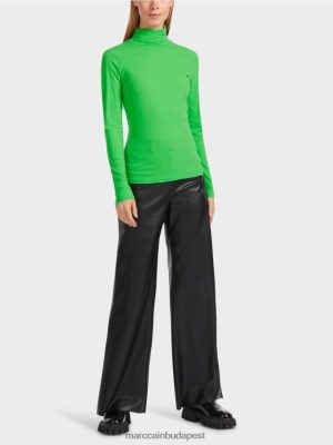 Marc Cain póló tekercs nyakú sötét almazöld ruházat 2486DN1253 Marc Cain Cipő