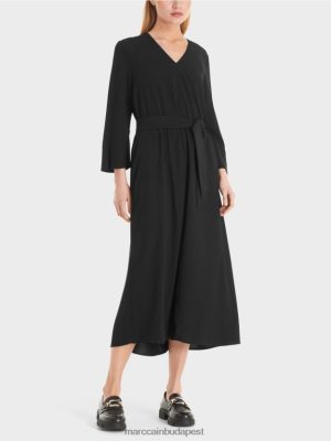 Marc Cain áramló ruha fekete ruházat 2486DN38 Marc Cain Cipő