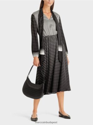 Marc Cain ruha minta keverék fekete ruházat 2486DN144 Marc Cain Táska