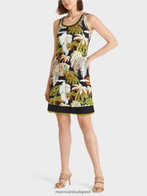 Marc Cain ruha tenyérnyomással mély olajbogyó zöld ruházat 2486DN96 Marc Cain Táska