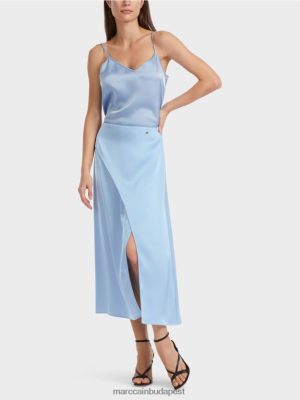 Marc Cain szoknya wrap effektussal sötét nyári égbolt ruházat 2486DN467 Marc Cain Cipő