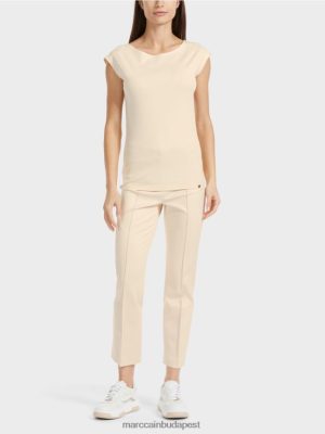 Marc Cain testi ölelő póló sötét krém ruházat 2486DN1338 Marc Cain Táska