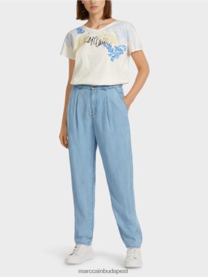 Marc Cain "Átgondolja az együtt" farmert Babakék ruházat 2486DN805 Marc Cain Budapest