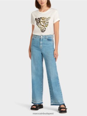 Marc Cain "Átgondolja az együtt" farmert szüreti kék ruházat 2486DN808 Marc Cain Budapest