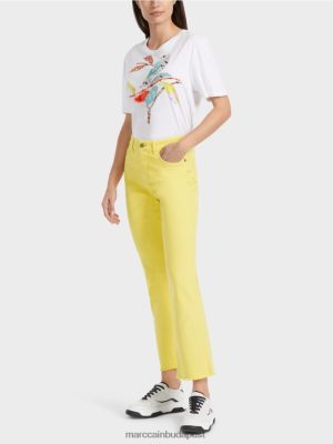 Marc Cain "Átgondolja az együtt" nadrágot forli puha citrom ruházat 2486DN789 Marc Cain Táska