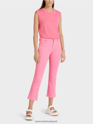 Marc Cain "Átgondolja az együtt" színes farmert fényes rózsaszínű ruházat 2486DN806 Marc Cain Cipő