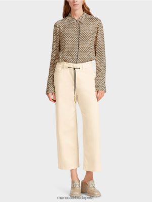 Marc Cain "Átgondolja az együtt" öt zsebű farmert krém ruházat 2486DN792 Marc Cain Táska