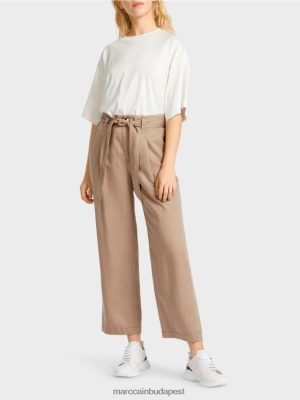 Marc Cain welleri "újragondoljunk együtt" nadrág mély homok ruházat 2486DN680 Marc Cain Cipő
