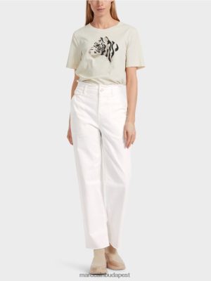 Marc Cain wuhai "újragondoljunk együtt" farmer piszkosfehér ruházat 2486DN753 Marc Cain Táska